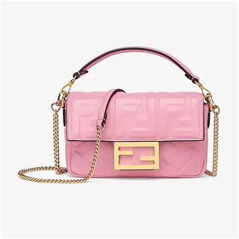 fendi top pink|pink fendi baguette.